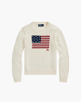 RALPH LAUREN FLAG SWEATER