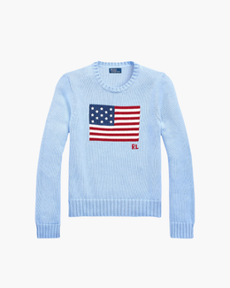 RALPH LAUREN FLAG SWEATER